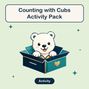 Counting with Cubs Activity Pack